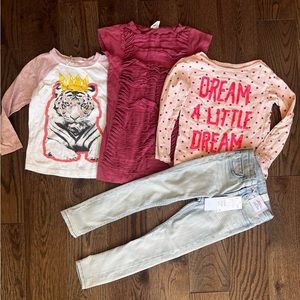 4-5T lot. Stella McCartney, Zara, JCrew, H&M.